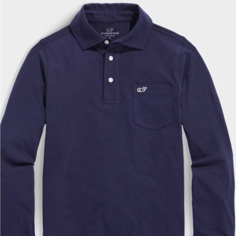 2 Vineyard vines long sleeve polos